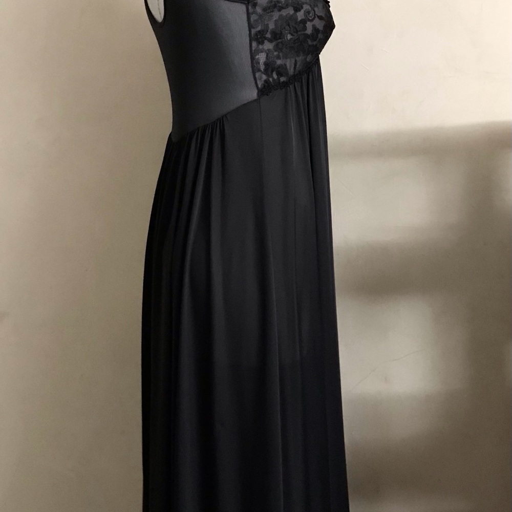 Vintage Miss Elaine Black Slip - Picture 5 of 10